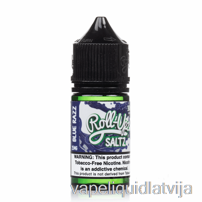 Zilās Avenes - Sulas Roll-upz Sāls - 30ml 25mg Vape šķidrums